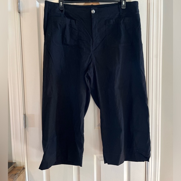 Maeve by Anthropologie Black Collete Womens Pants Size 24W - Picture 4 of 9